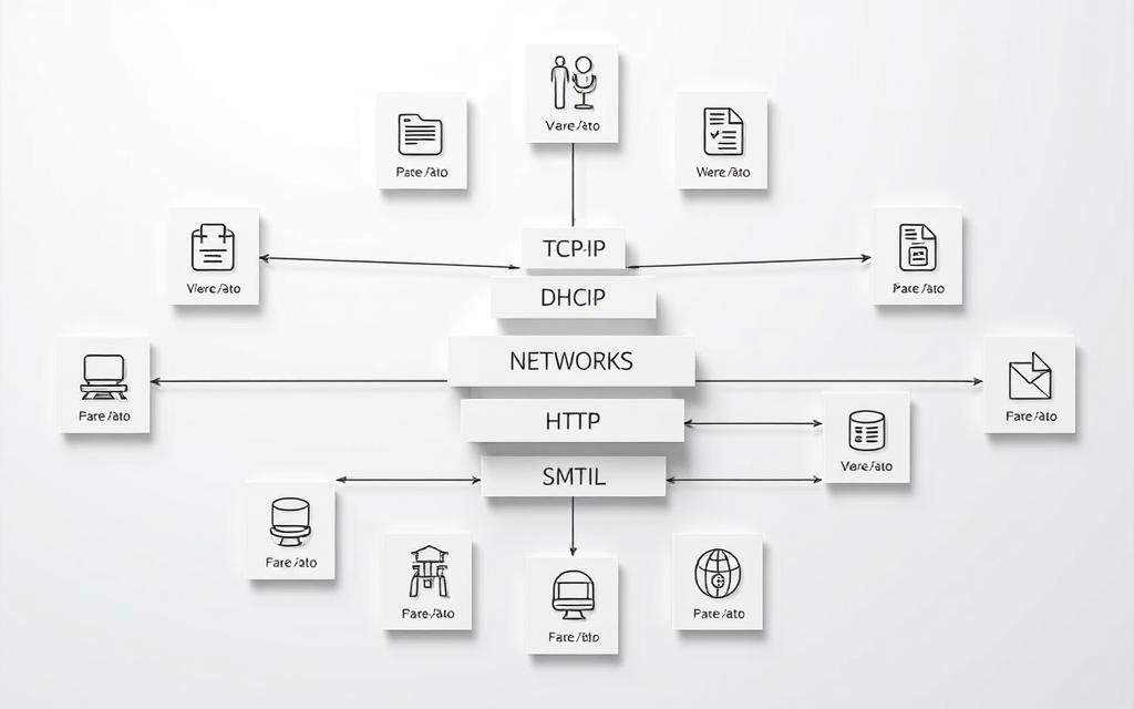 network protocols diagram